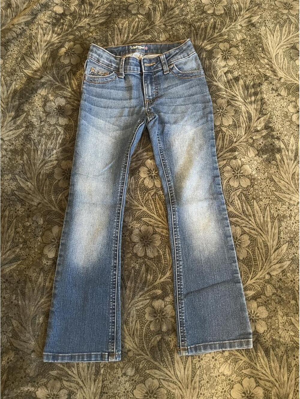 Wrangler Kid's Blue and Navy Jeans